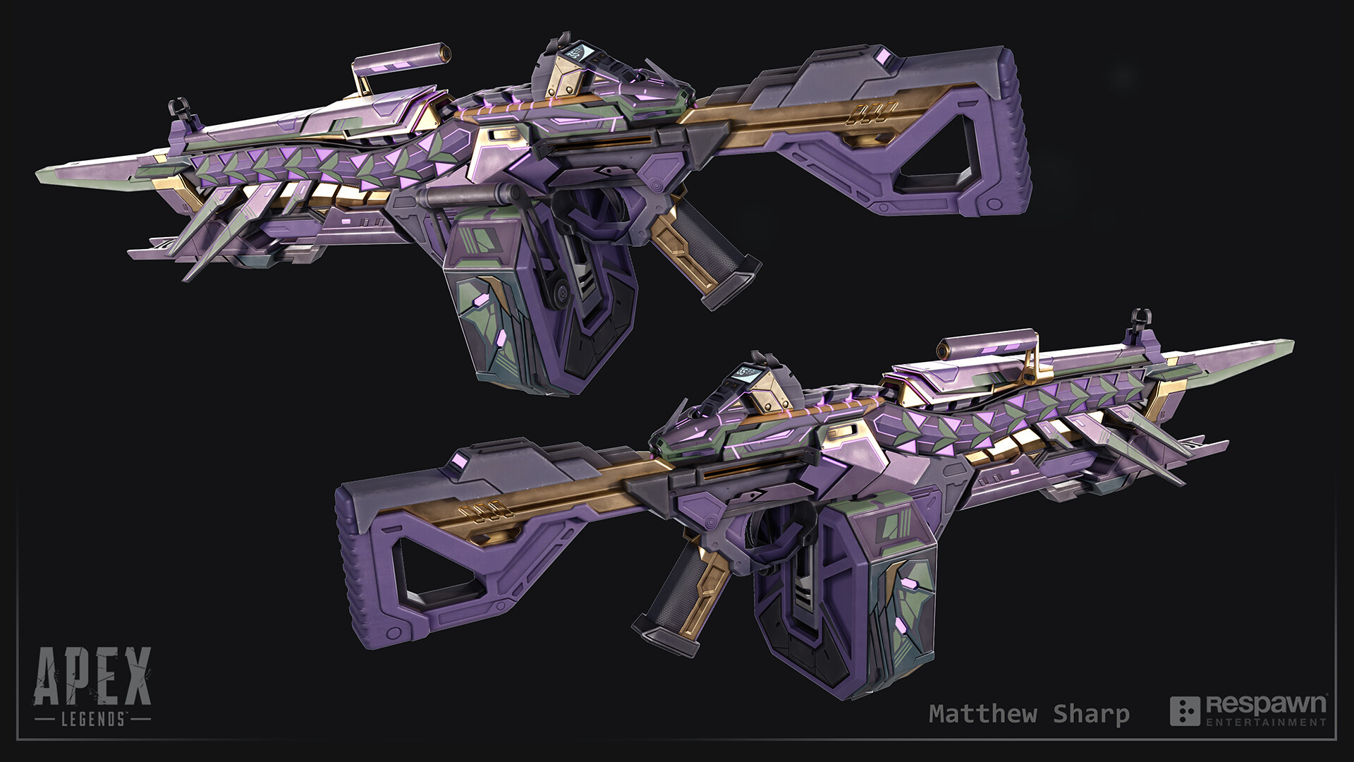 Matthew Sharp Apex Legends "Bound in Bone" & "Dragon's Spine