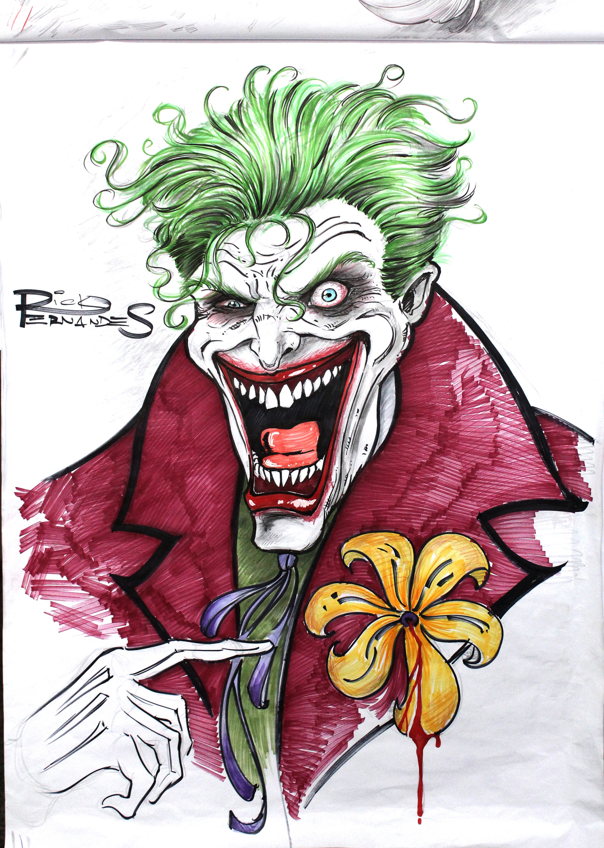 ArtStation - Joker - Sketch