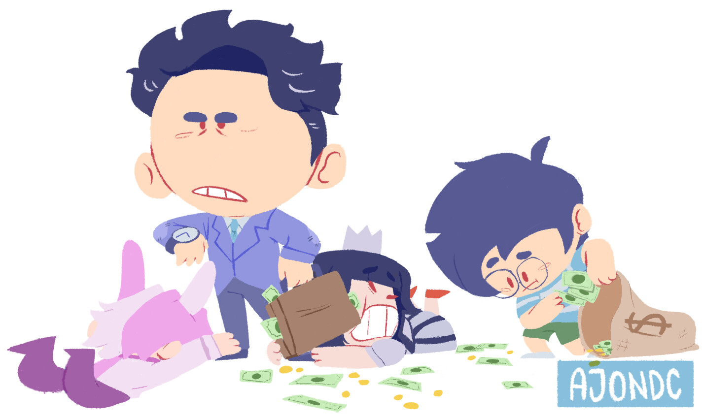 Ajon, Gal, Silver &amp; Dad