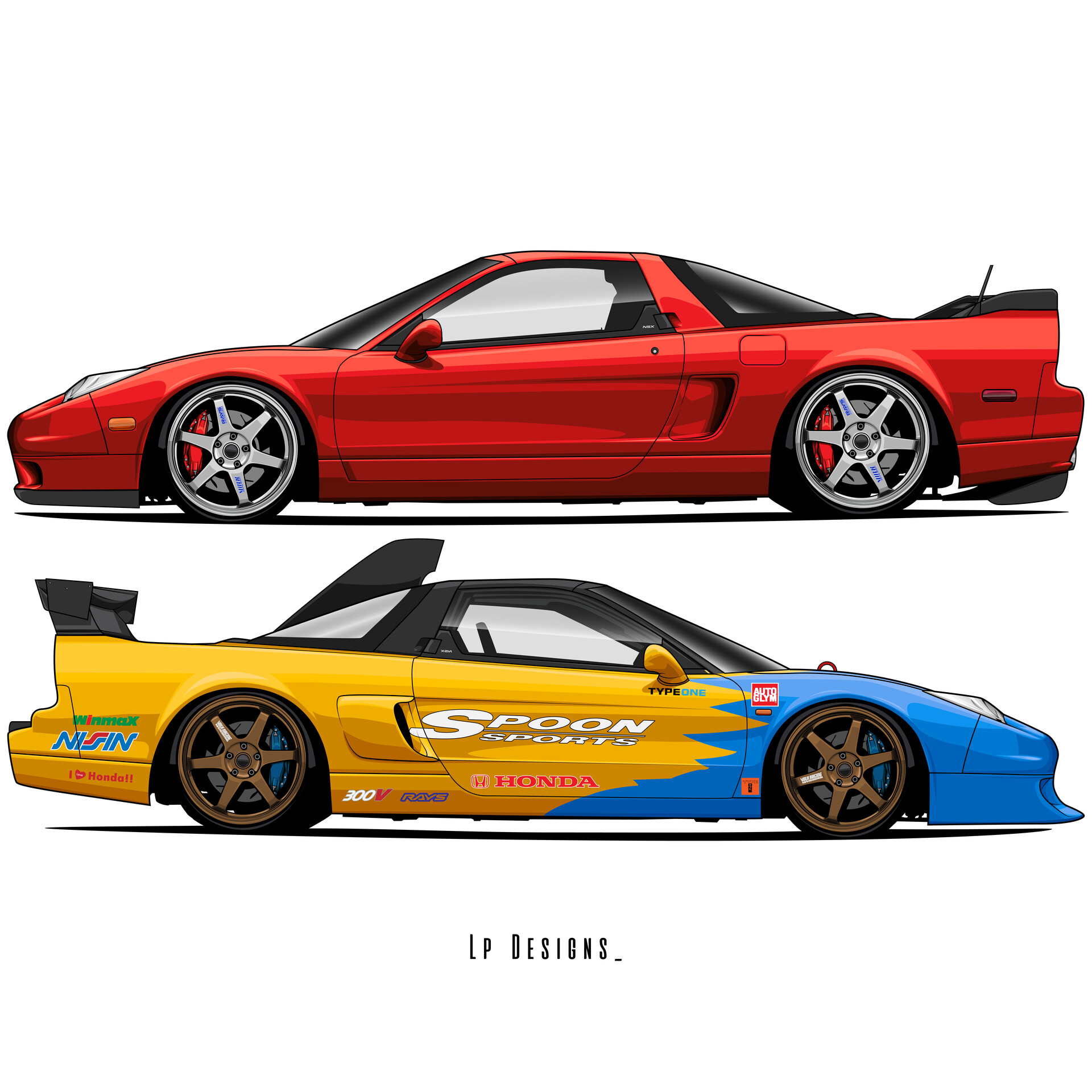 Artstation Honda Nsx R Lp Designs