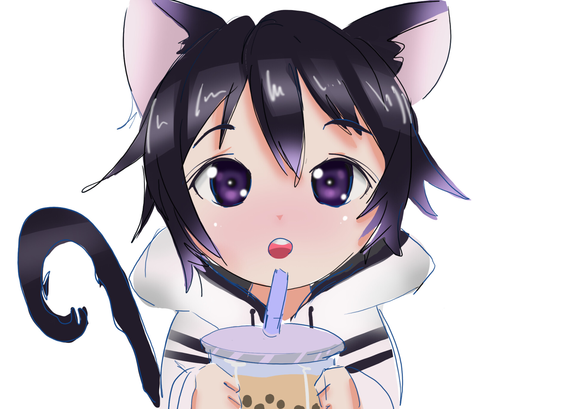 Chibi cat girl  Anime Amino