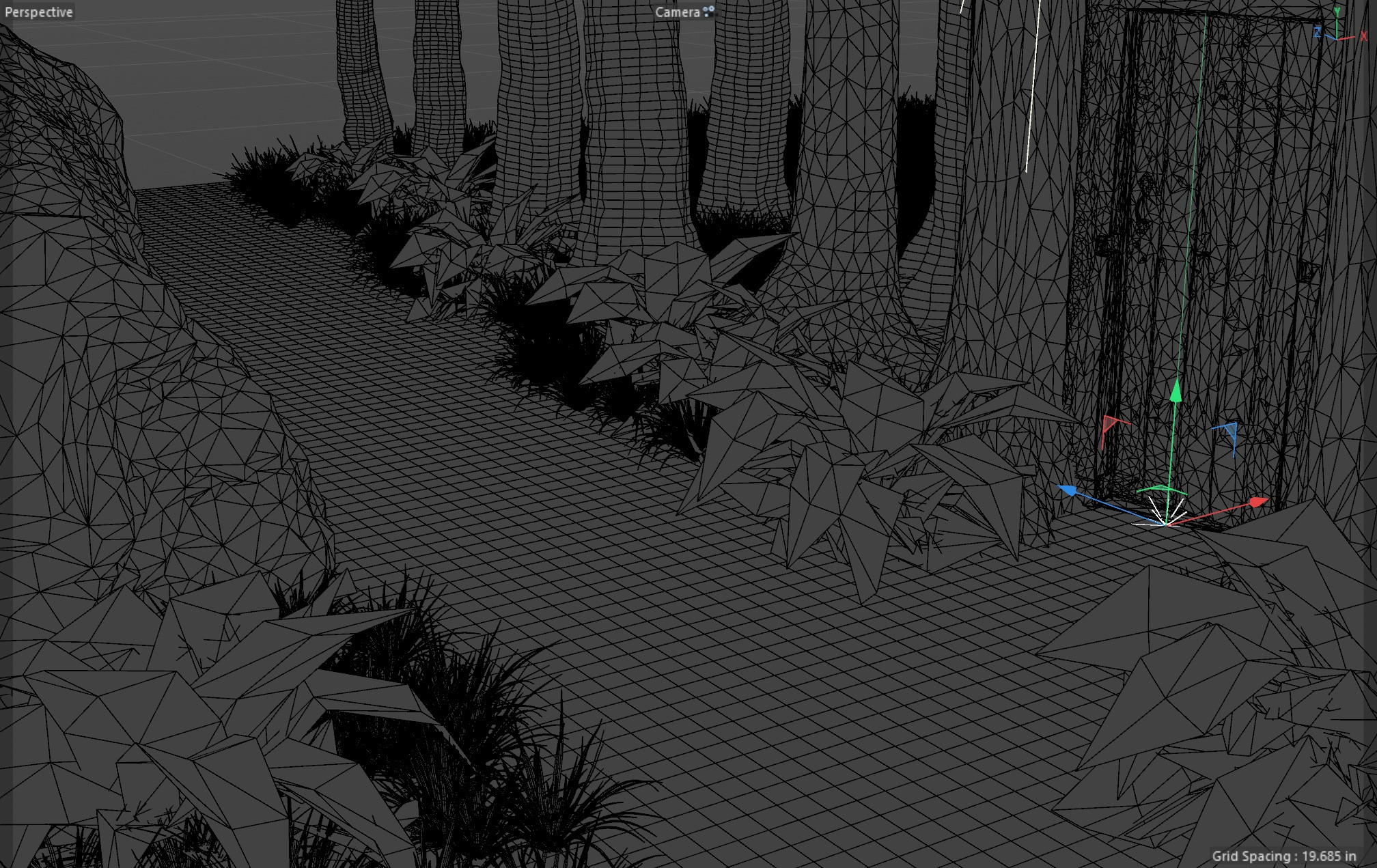 Wireframe, no shading