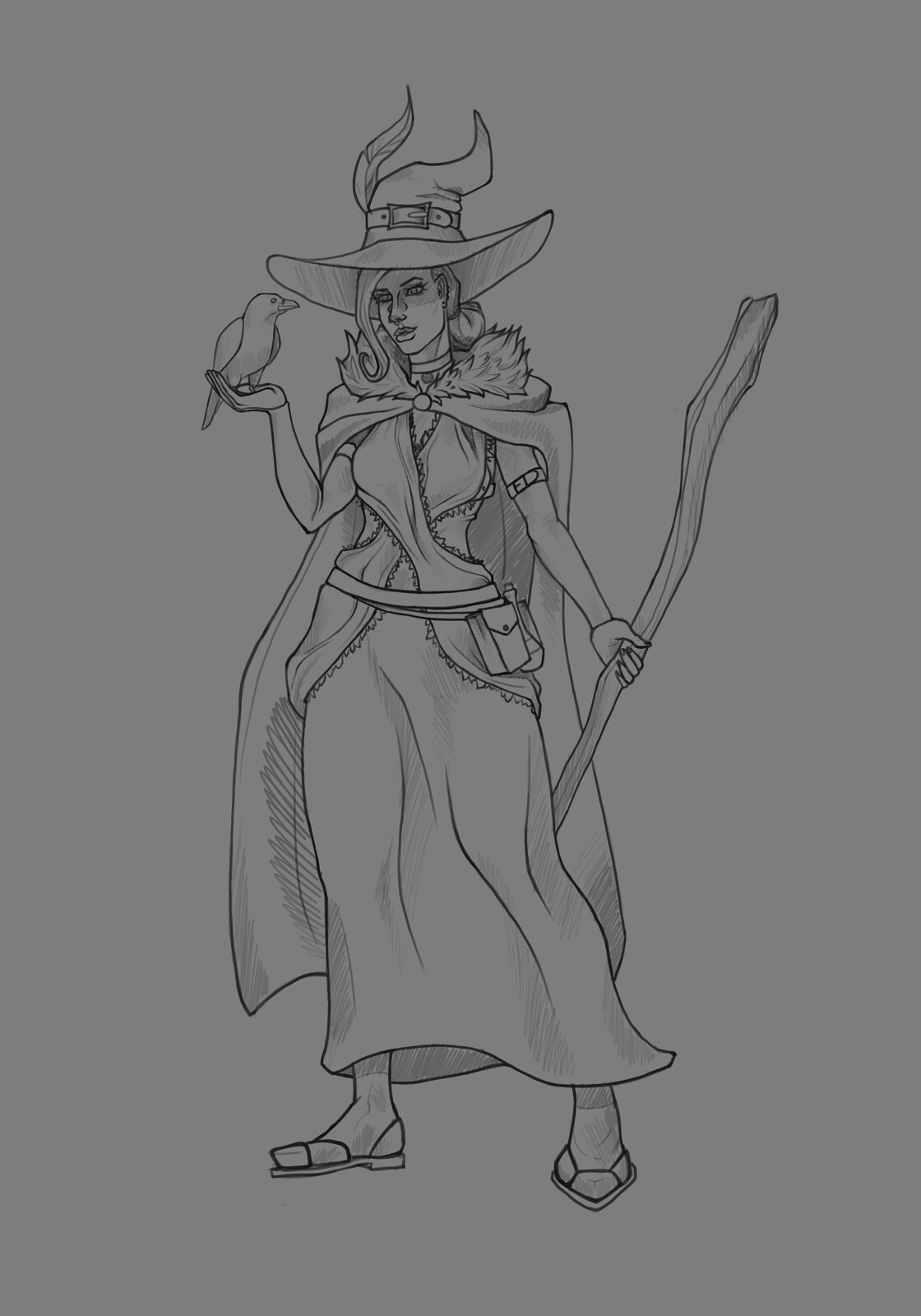 Line-art.