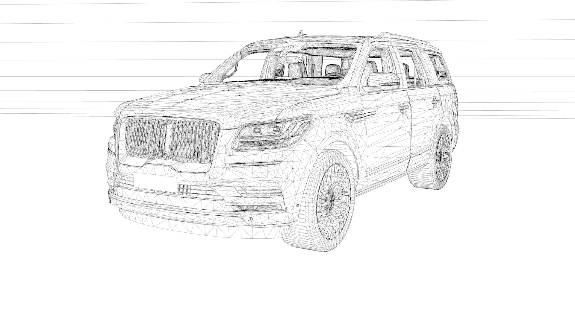 Artstation - 2021 Lincoln Navigator Awd