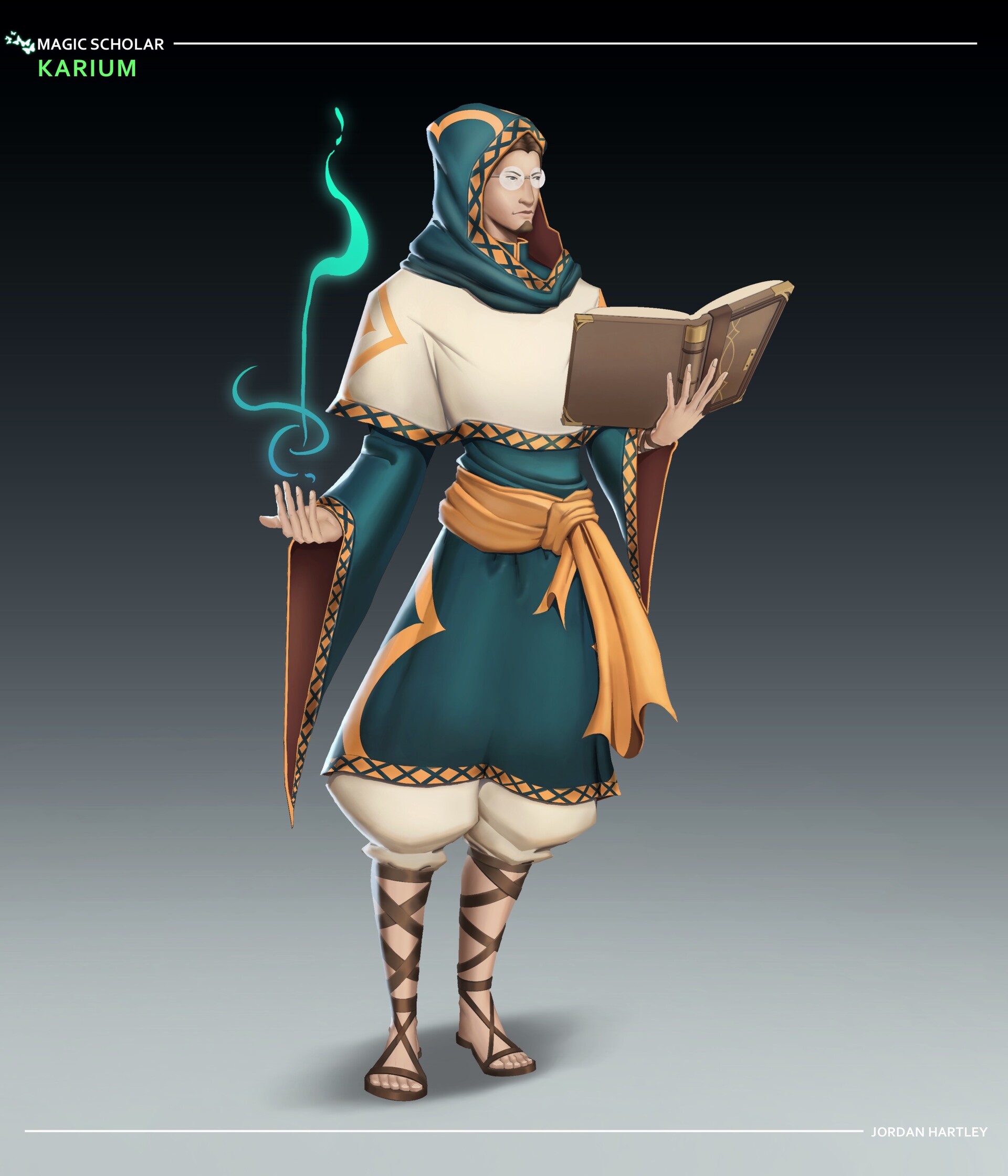 Spellcraft: Reincarnation Of A Magic Scholar ArtStation - Magic Scholar