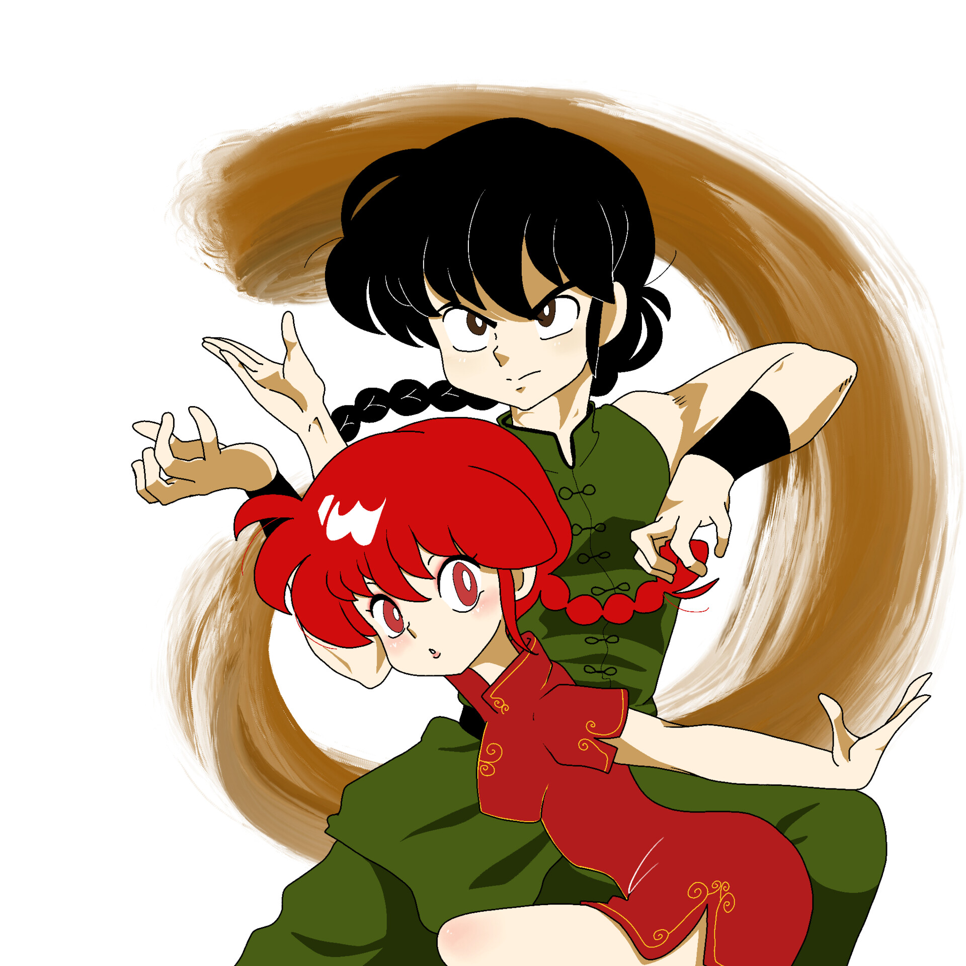 ArtStation - Ranma girl and boy