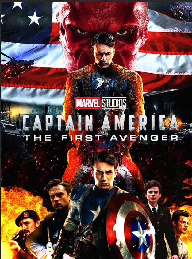 ArtStation Captain americaThe first avenger