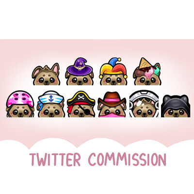 Cute Hamster Sub badges for twitch or stiker