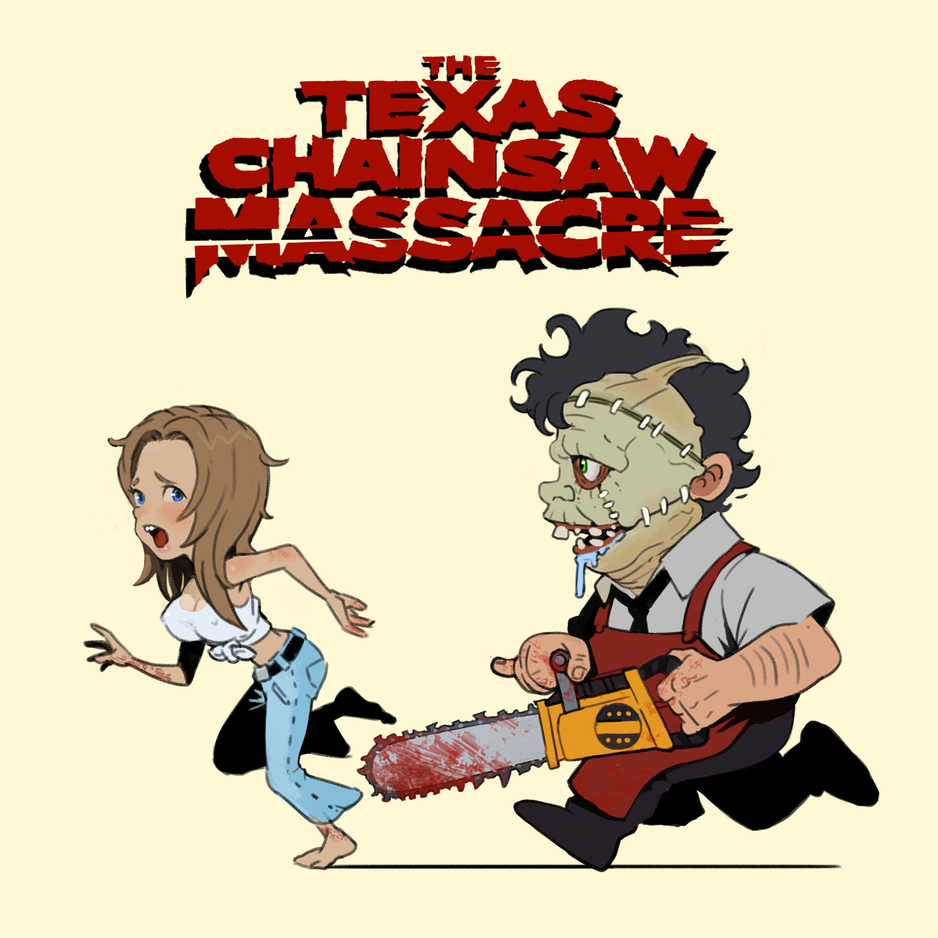 ArtStation the texas chainsaw massacre