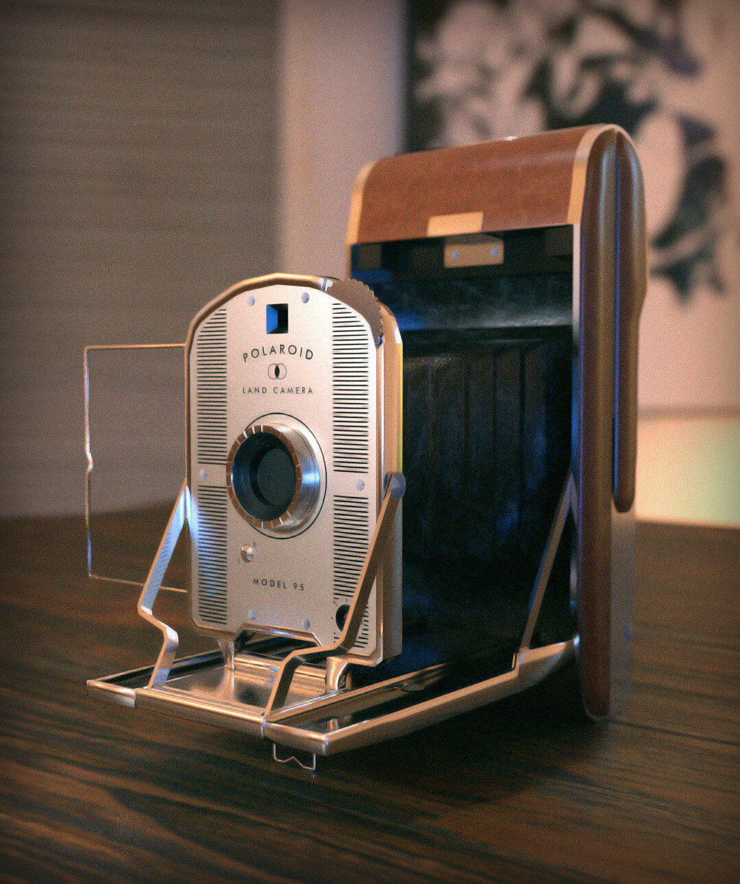 ArtStation - Polaroid Land Camera Model 95
