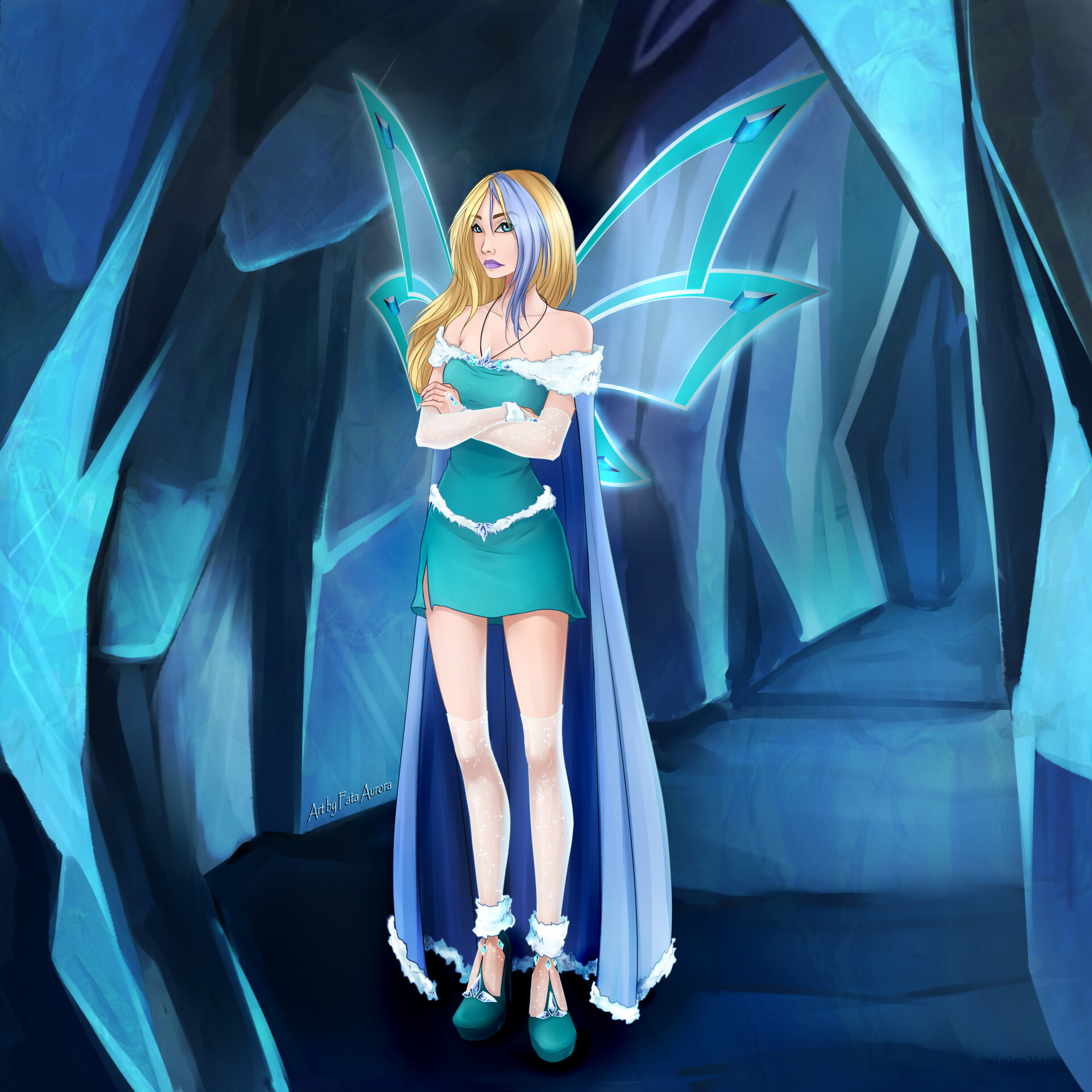 Aurora vs. Icy by FataAurora on DeviantArt