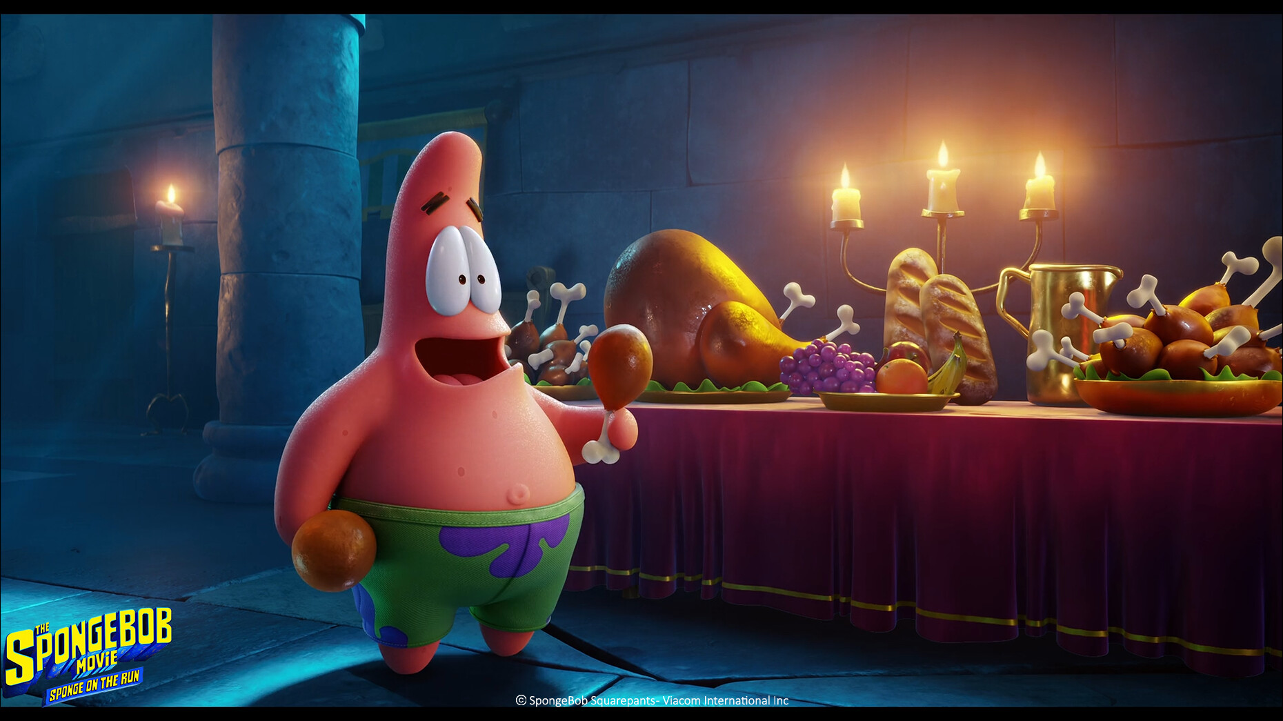 Spongebob sponge shop on the run