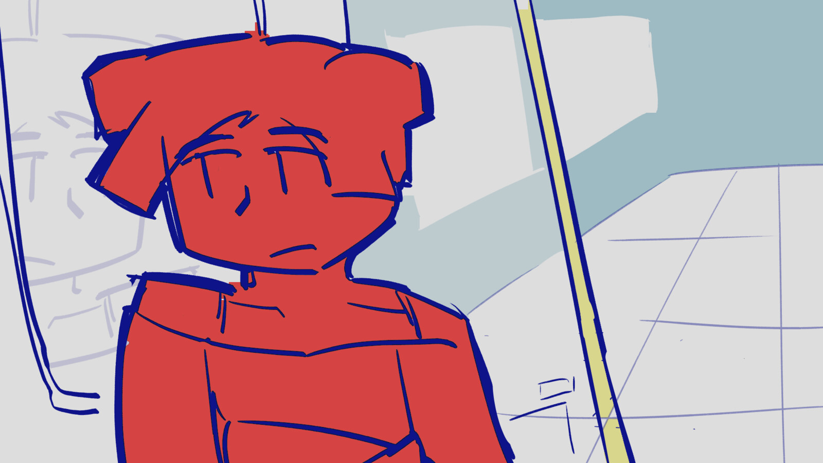 coloured storyboard