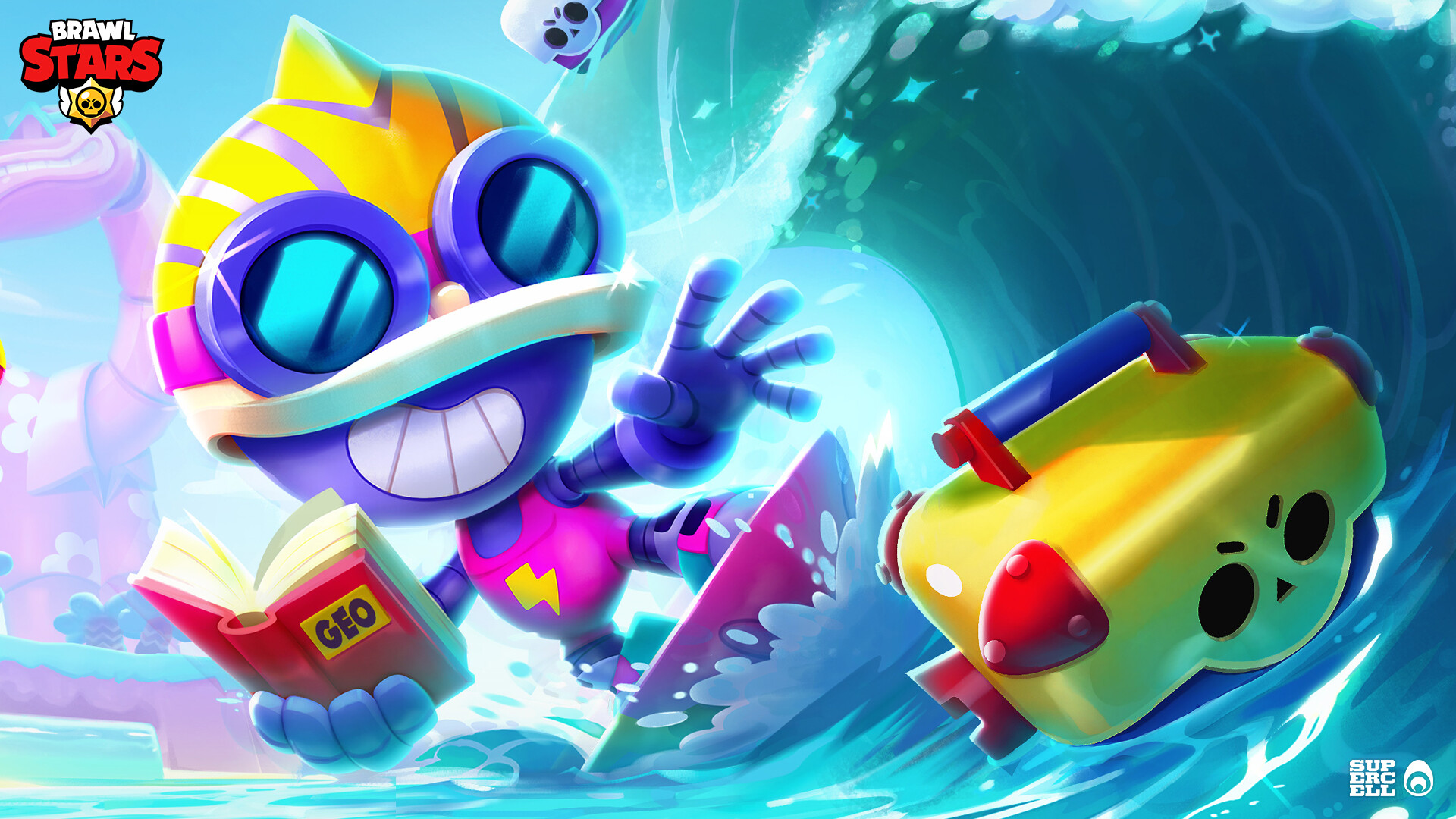 Brawl stars deals surfer carl
