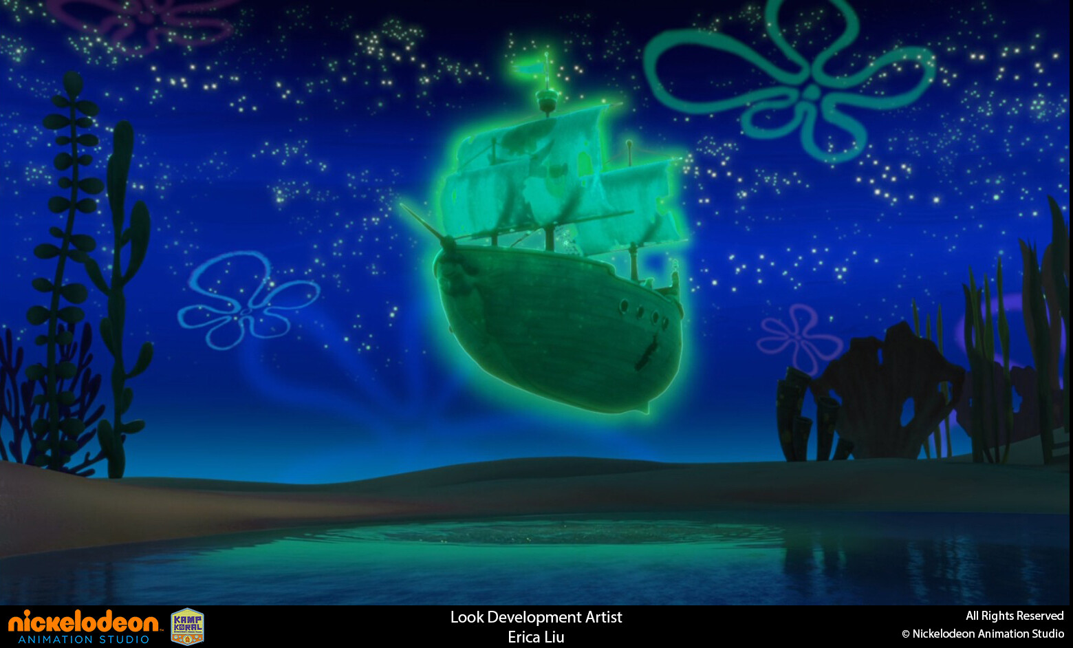 Responsible for look development and texture of the Flying Dutchman's Ship