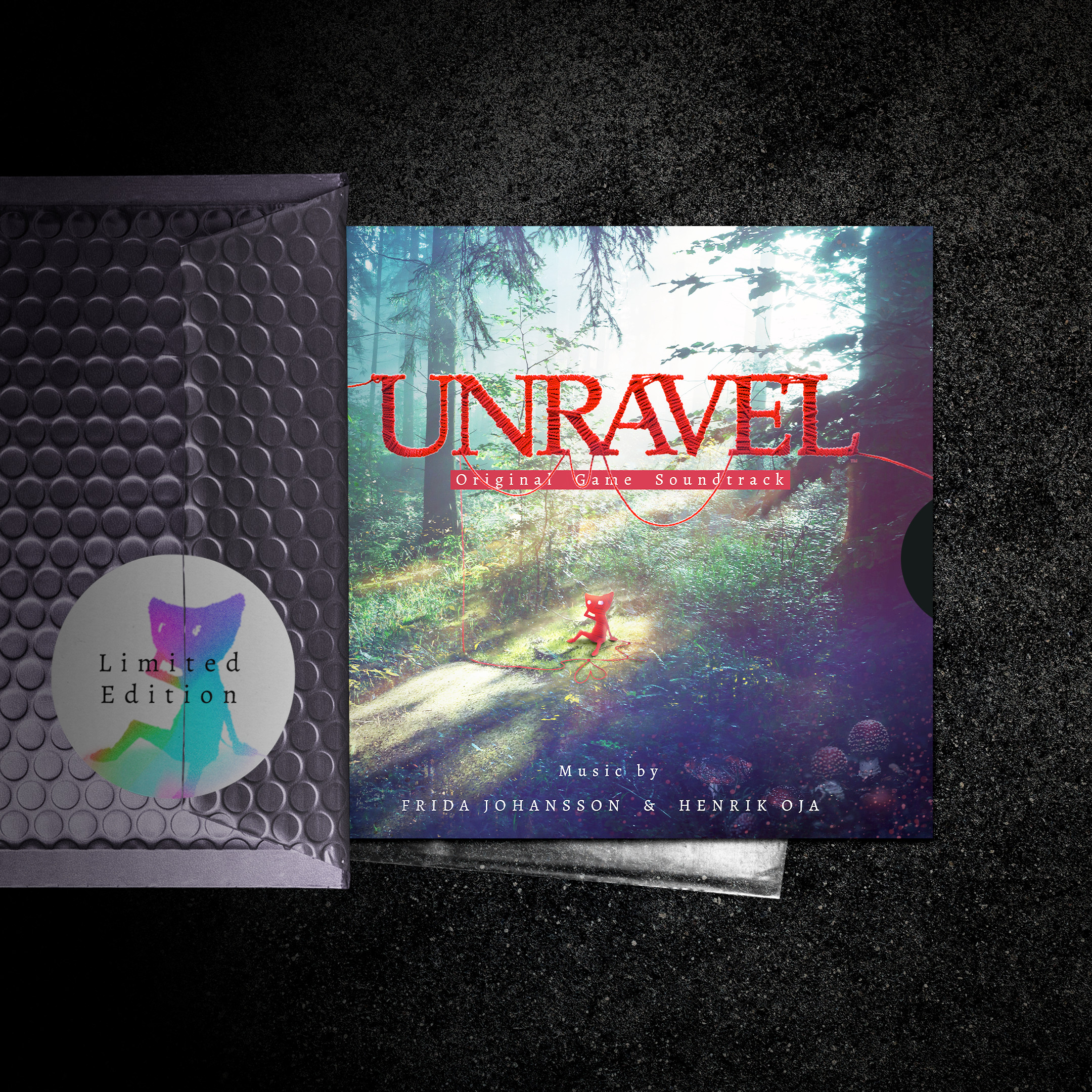 I'm a big fan of Unravel 1 and 2. This cover was made by merging 5-6 images and some paint over.