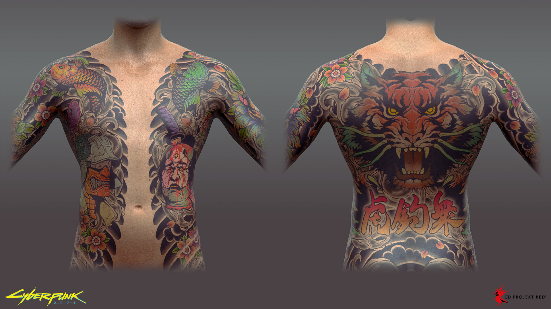 Story tattoos male and female  Cyberpunk 2077 Mods