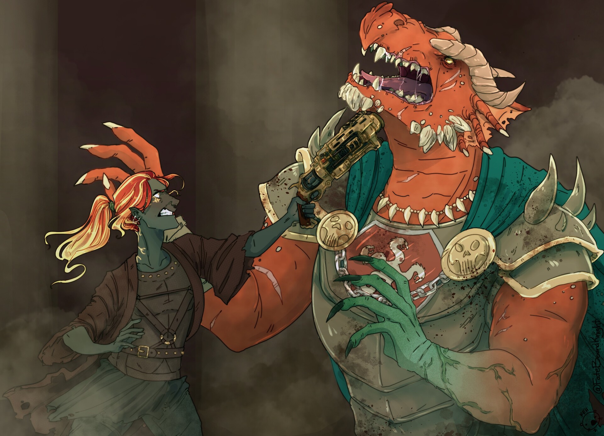 ArtStation - The Death of Arkhan the Cruel