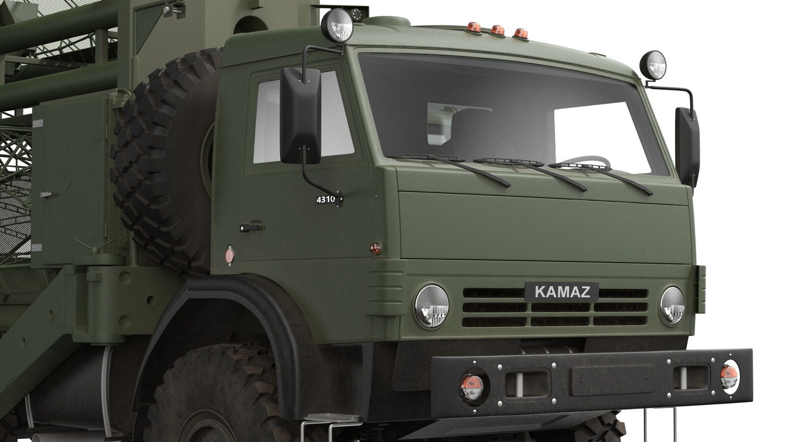 Andrey Simonenko - Kasta 2E2 Antenna Truck 3D model