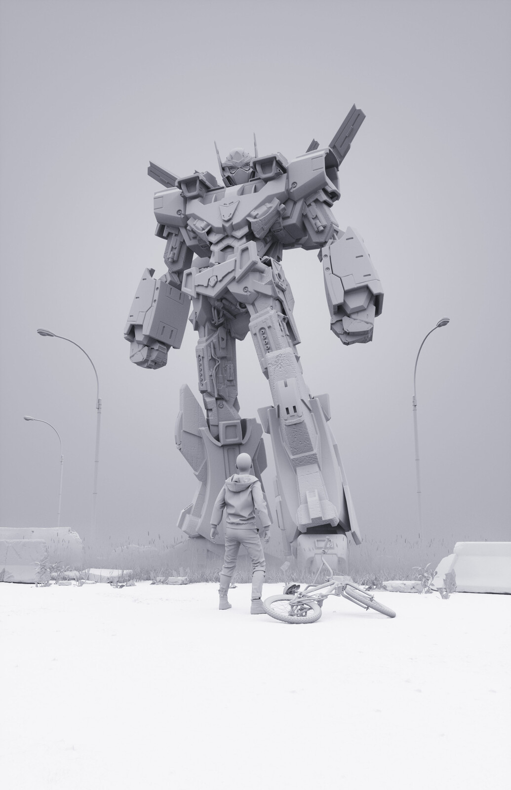 clay render