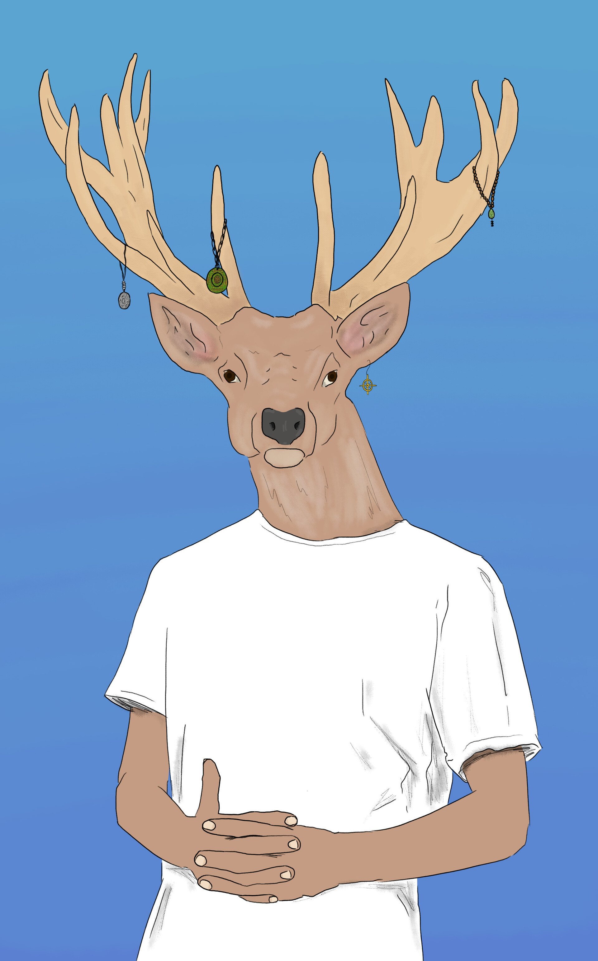 ArtStation - Deer Face