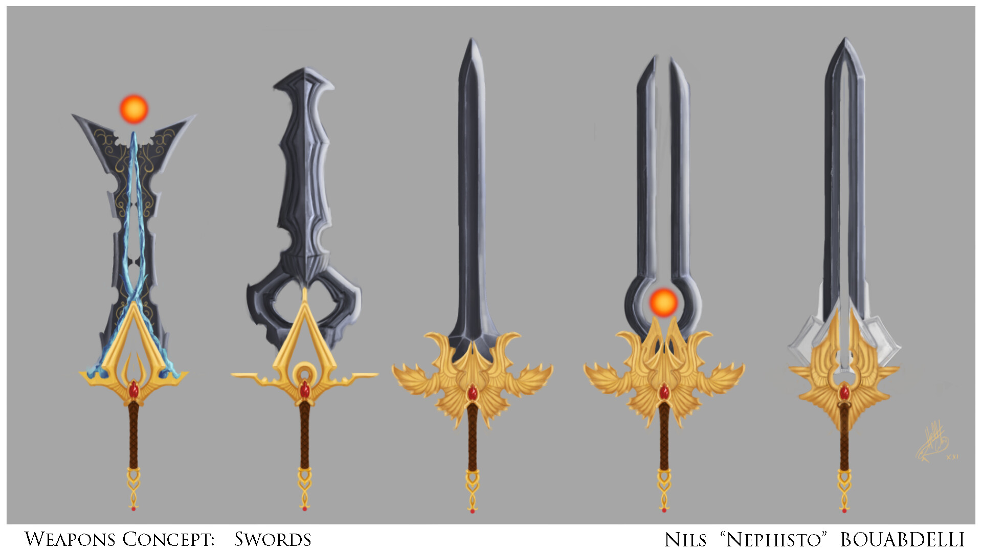 ArtStation - Swords Concepts