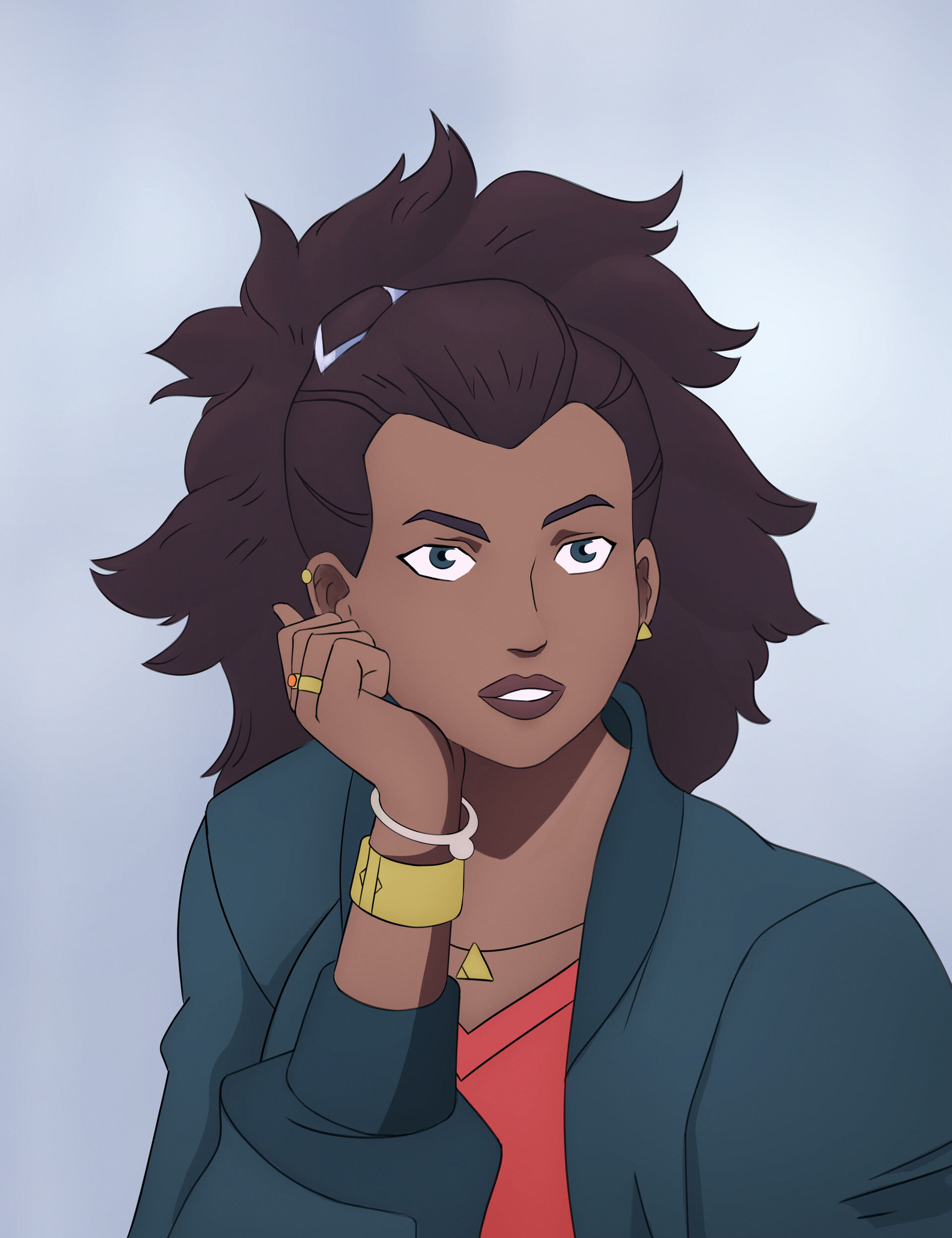 Artstation amber bennett invincible fan art