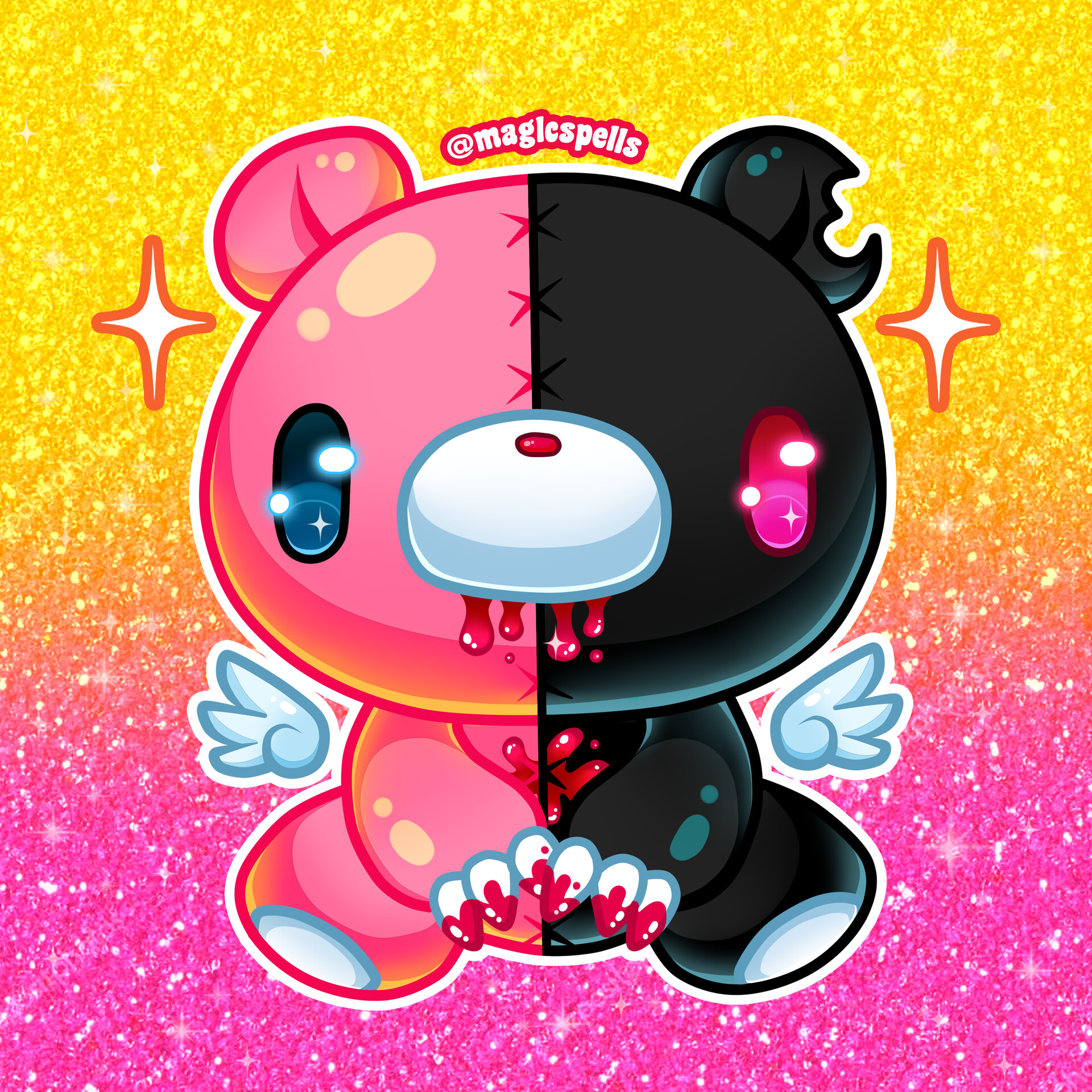 Artstation Plushie Magictober Day 5 Maglc Spells