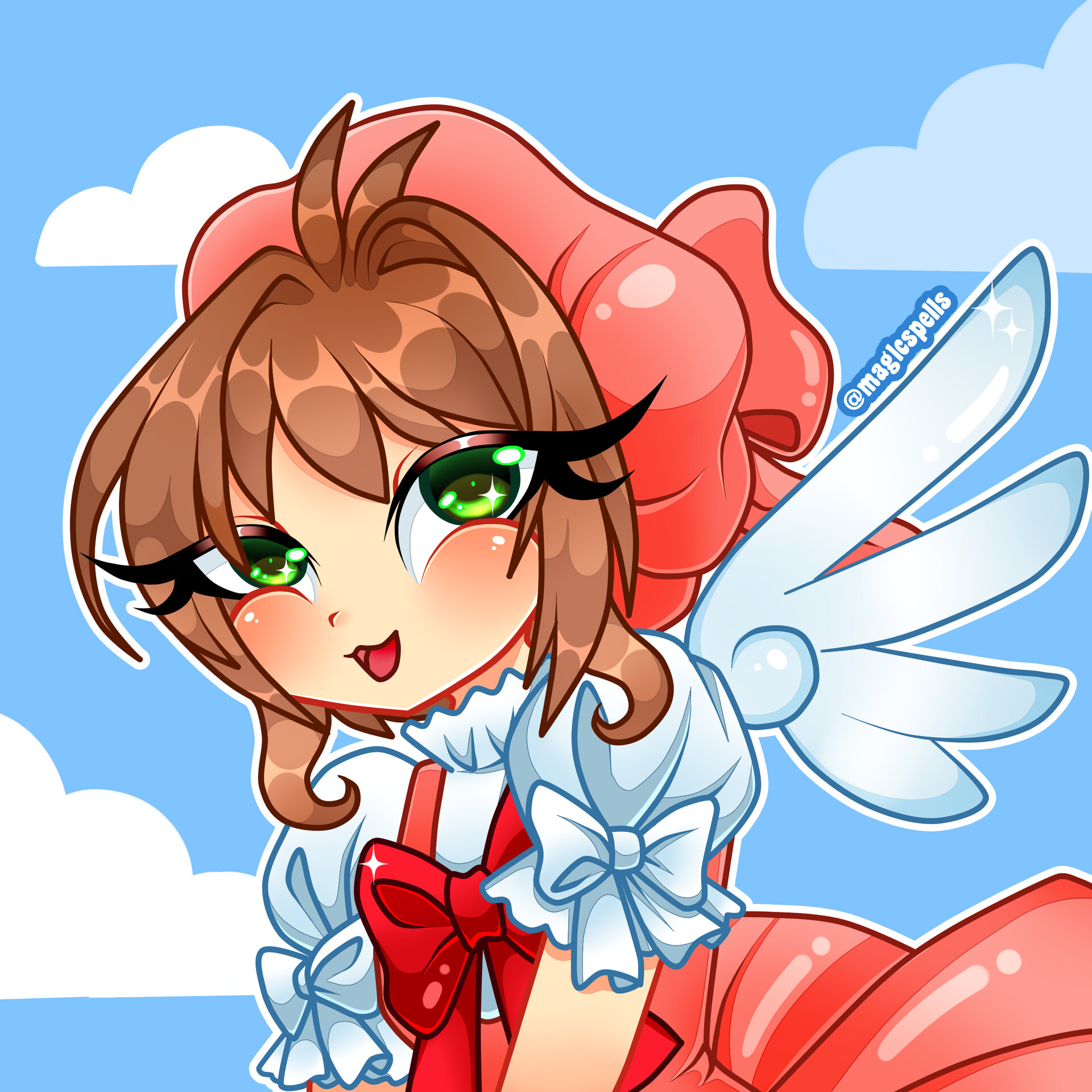 ArtStation - MagicalGirl | Magictober 2020 Day 10