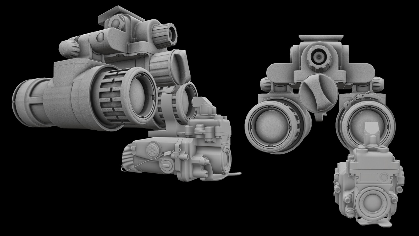 UnderSiege Productionz Safran Optics 1 Enhanced ClipOn Thermal Imager