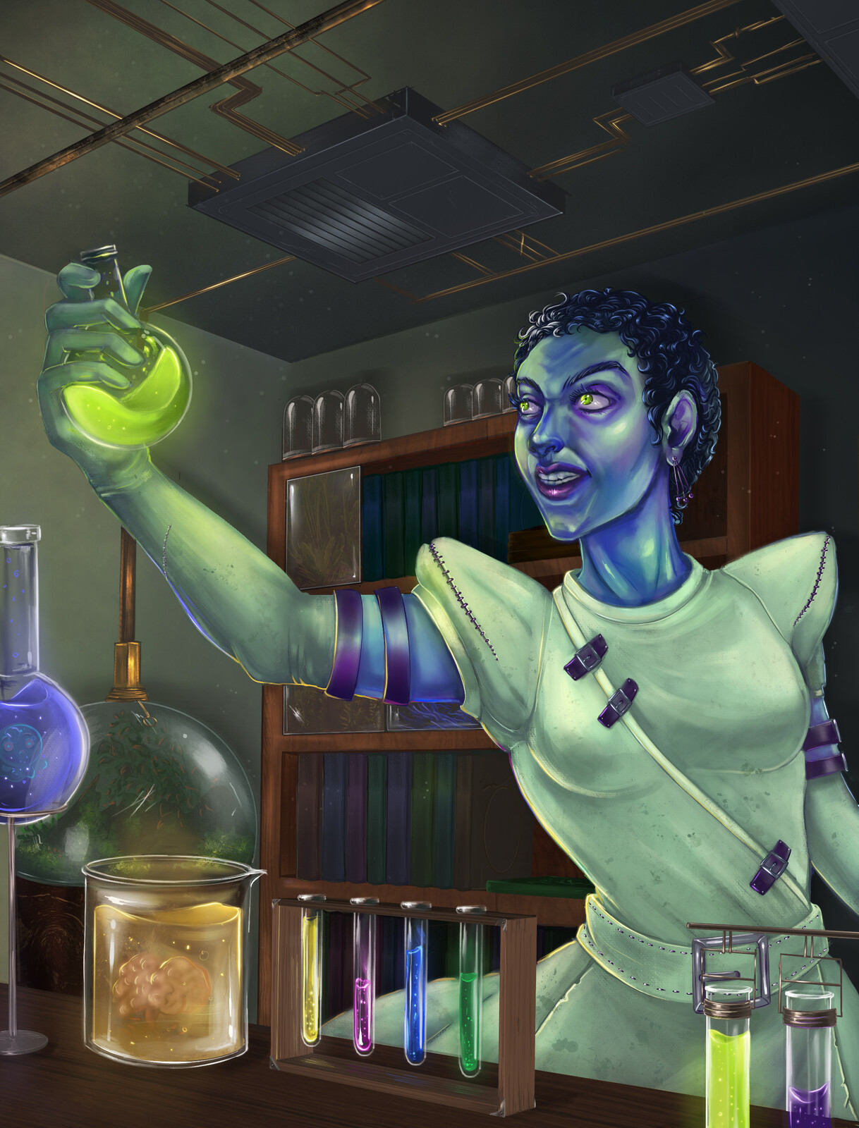 Dr. Frankenstein Concept 