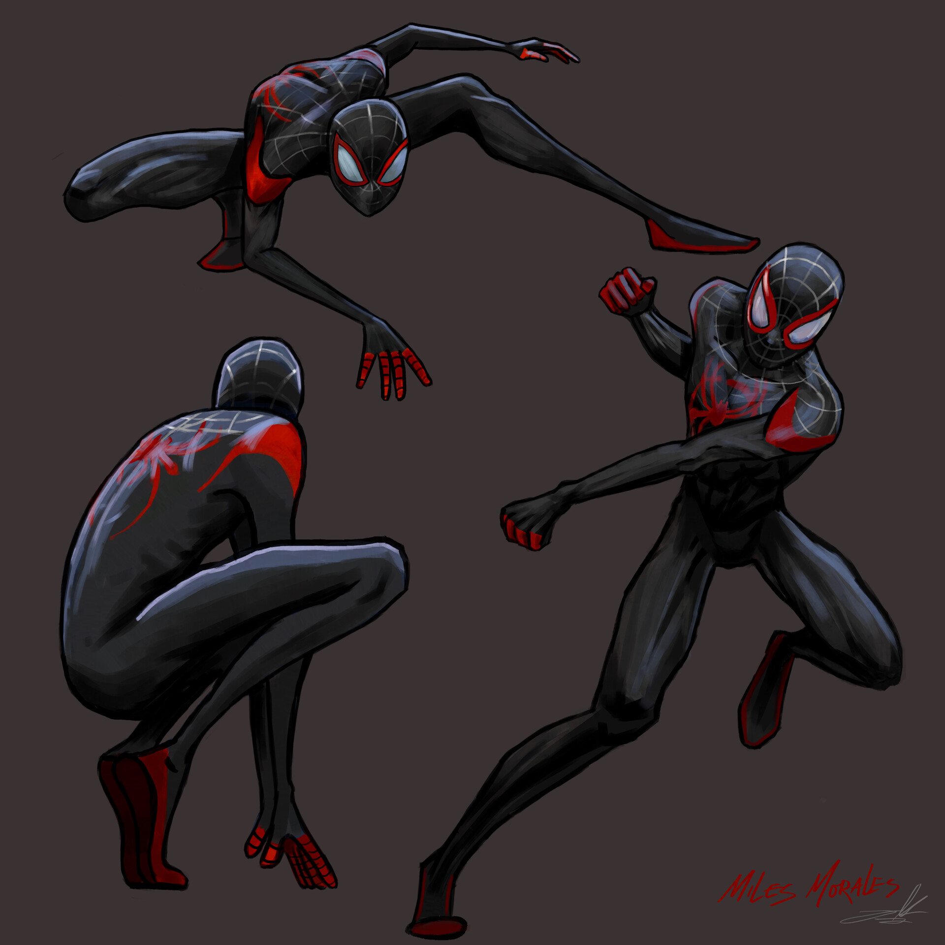 Spider-man Pose Practice by robertmarzullo on DeviantArt
