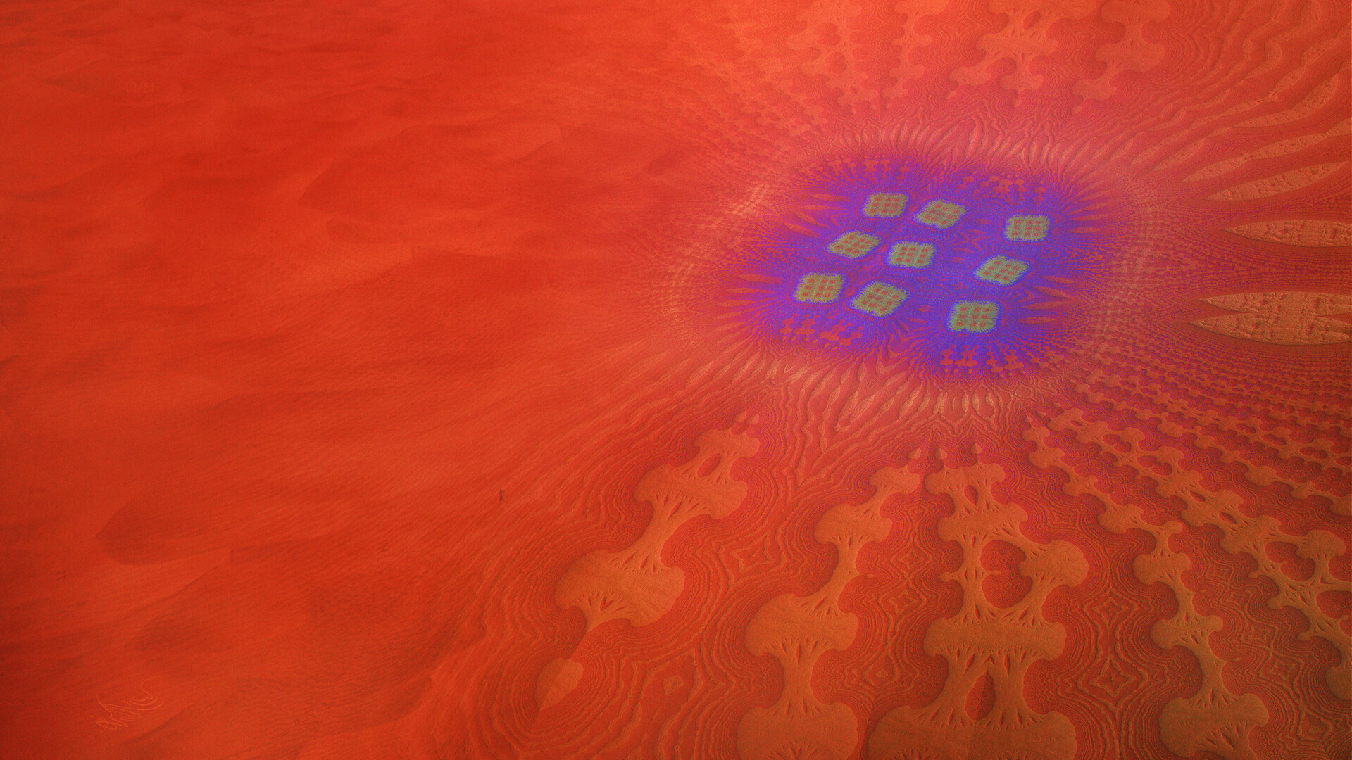 ArtStation Burning Sand Grain Genesis