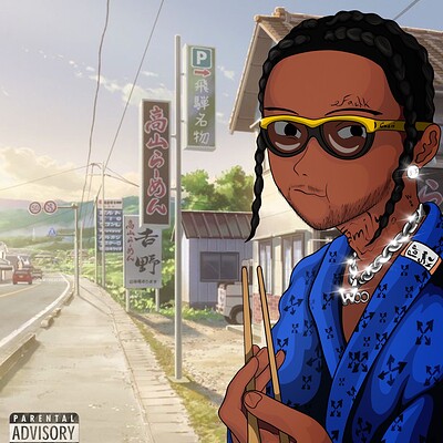 Artstation Lil Uzi Vert Anime