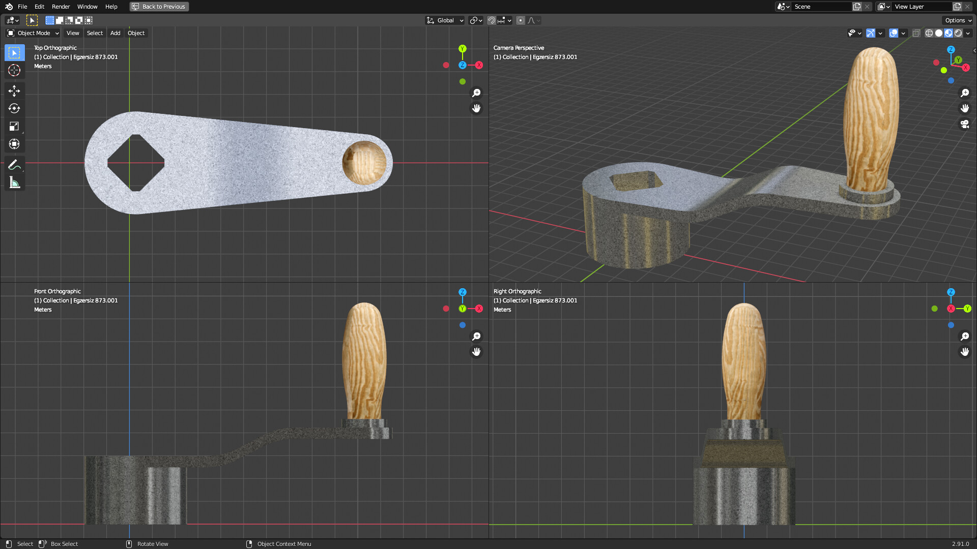 ArtStation Crank Handle (EXERCISES 873)