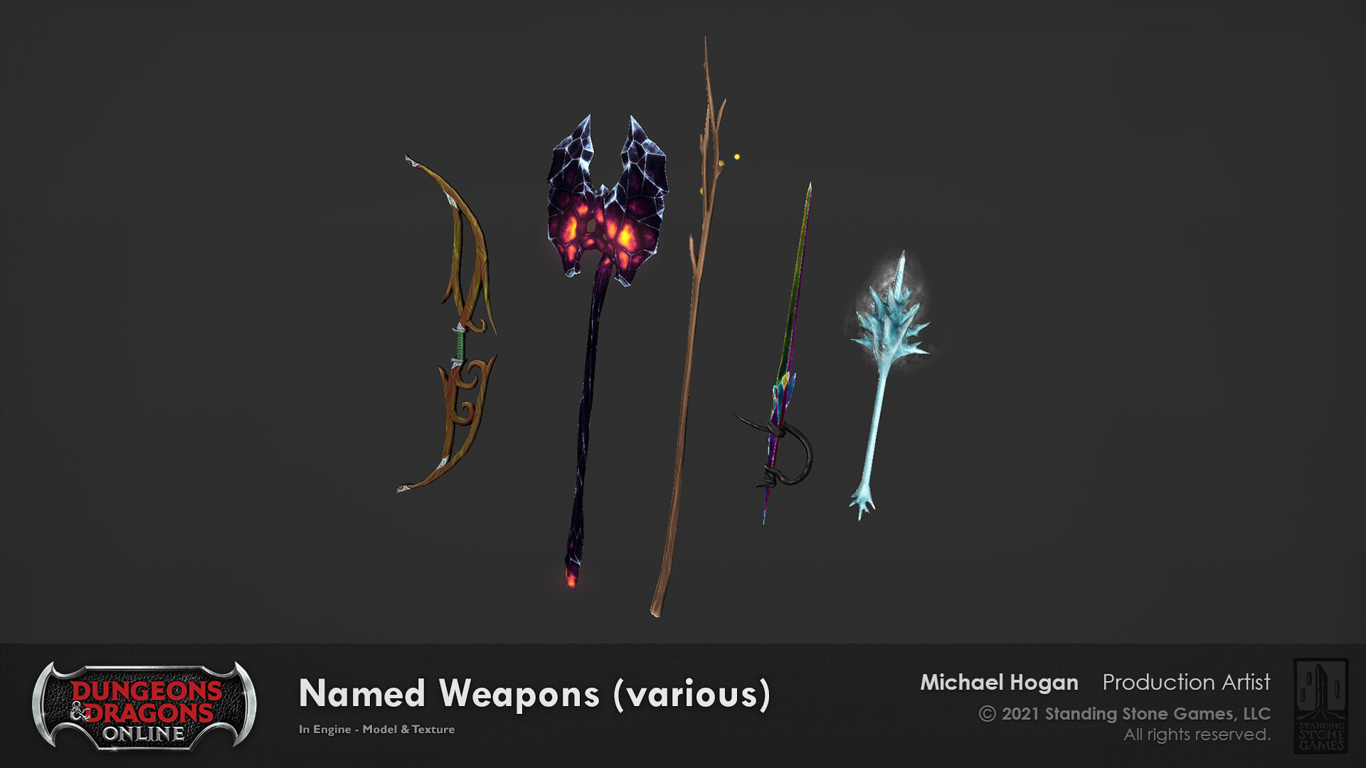 ArtStation Various DDO Weapons