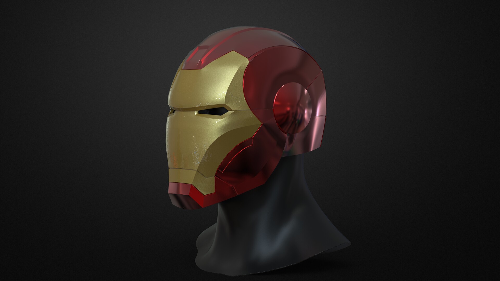 wilbert pierce ironman marvel future revolution moden design 3d printable helmet
