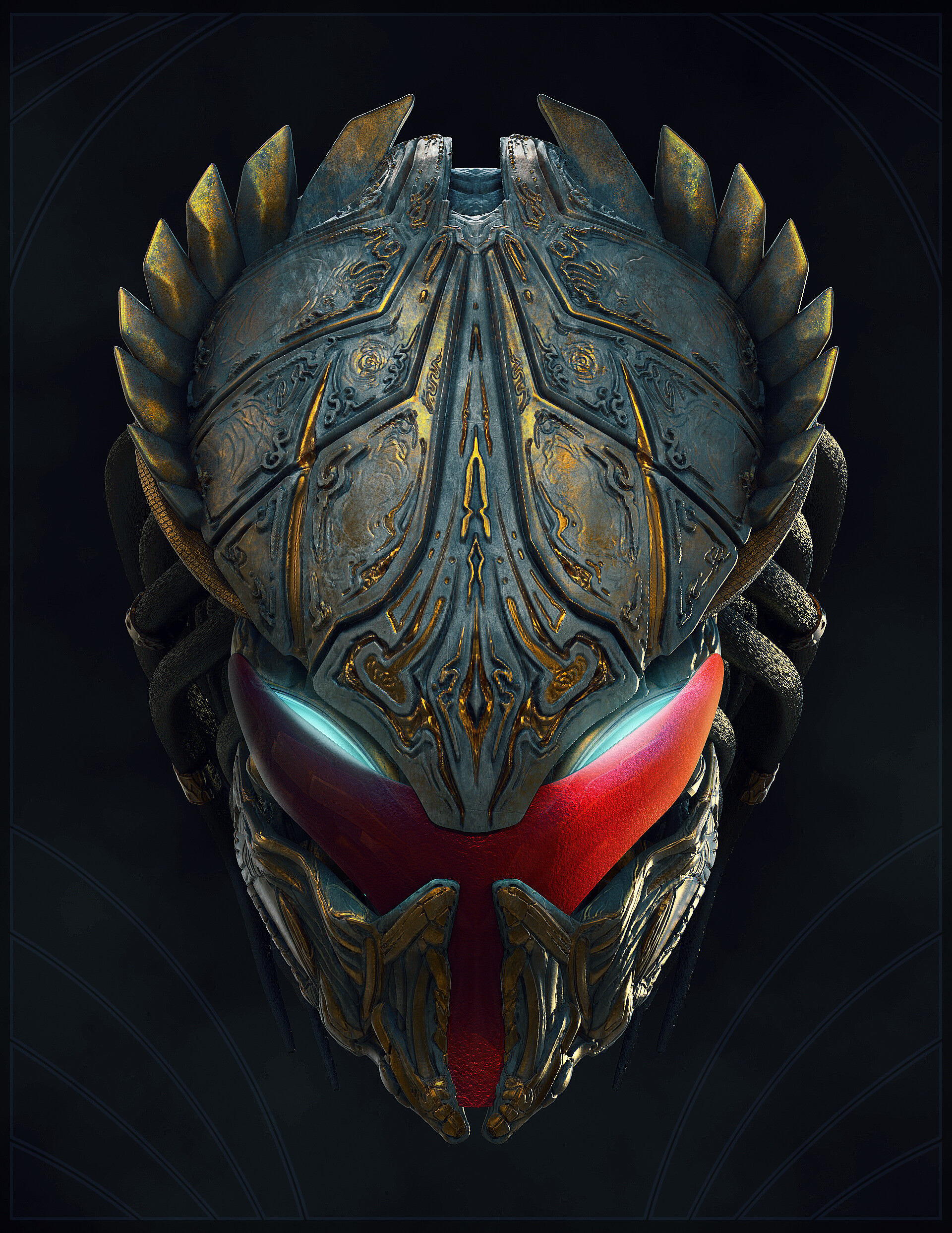 ArtStation - Predator Harbinger Helmet