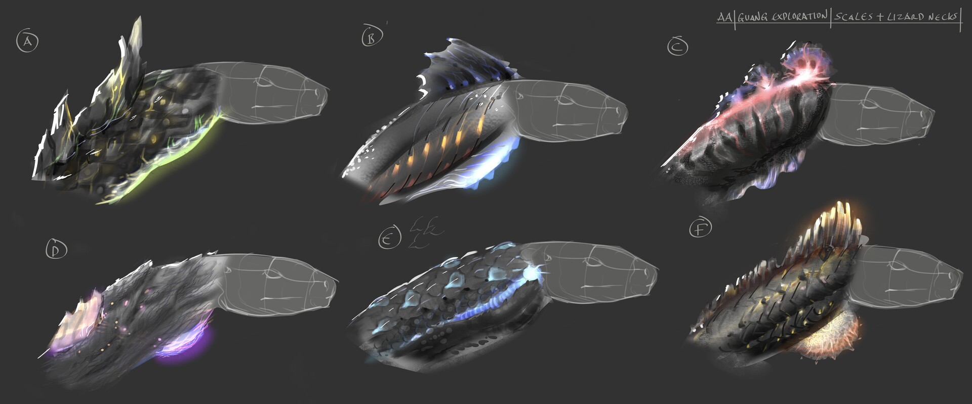 ArtStation - Creature parts concepts