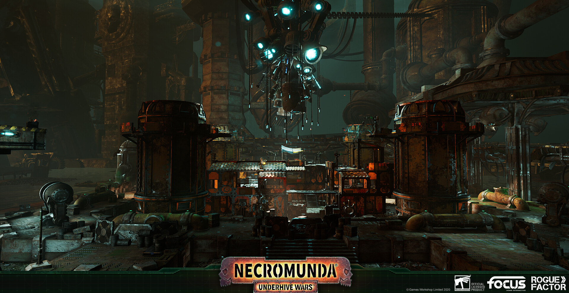 Artstation Necromunda Underhive Wars Sludge Sea Etienne Lamoureux