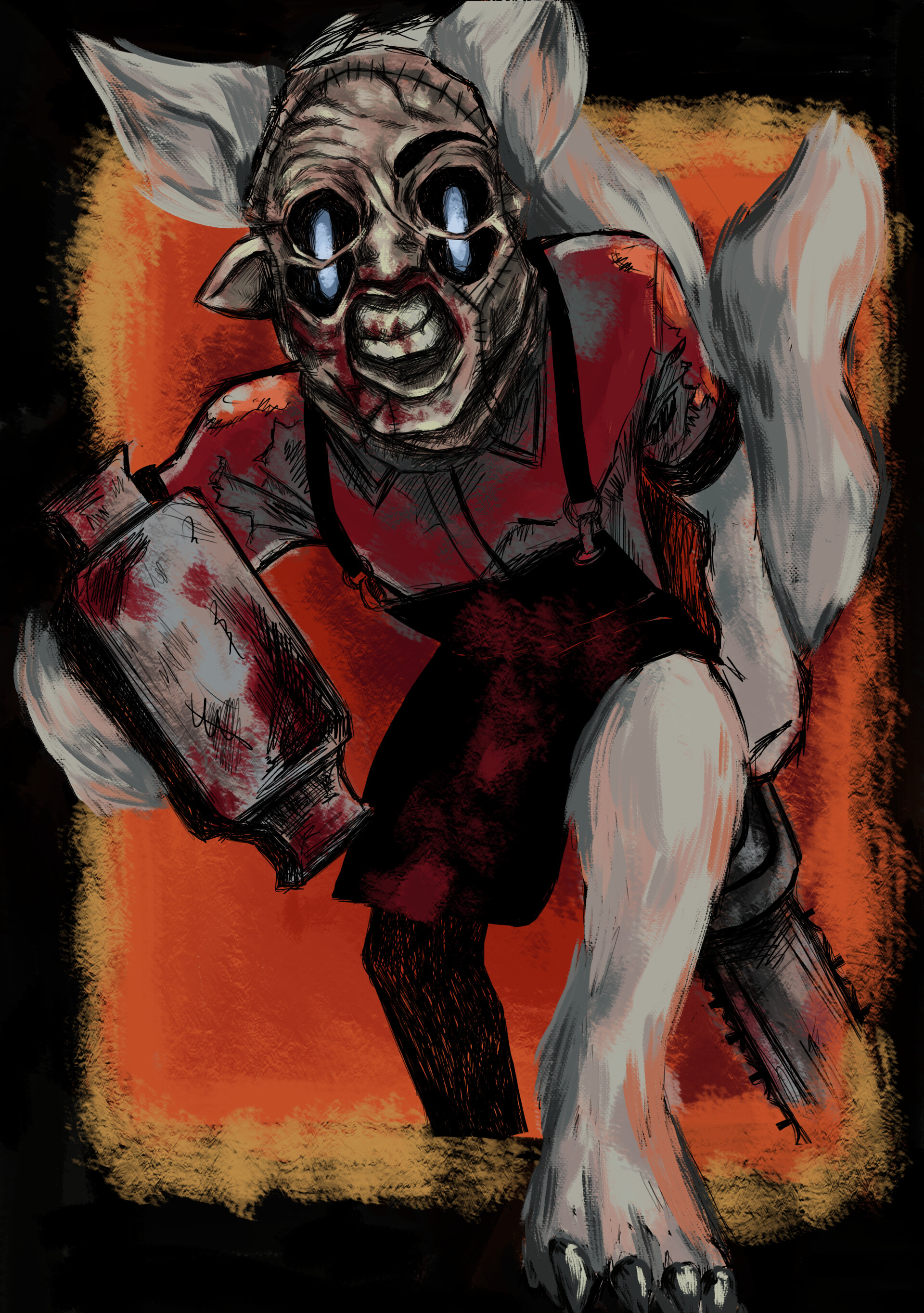 ArtStation OC IN LEATHERFACE