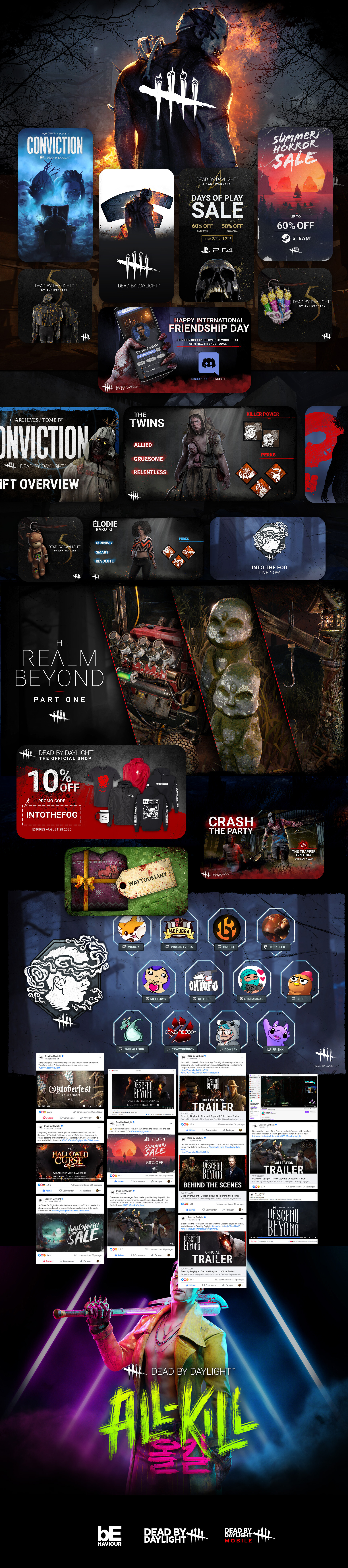 Artstation Dead By Daylight Marketing Assets