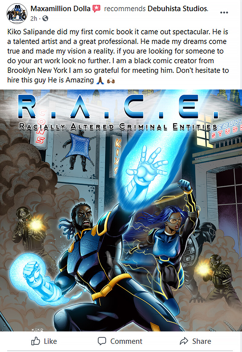 ArtStation - RACE Comics (Volume 1) 2020