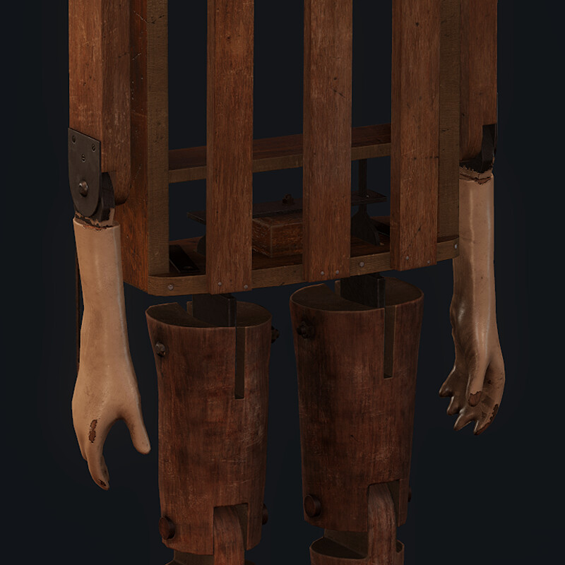 Old ventriloquist puppet - (Horror Bedroom)