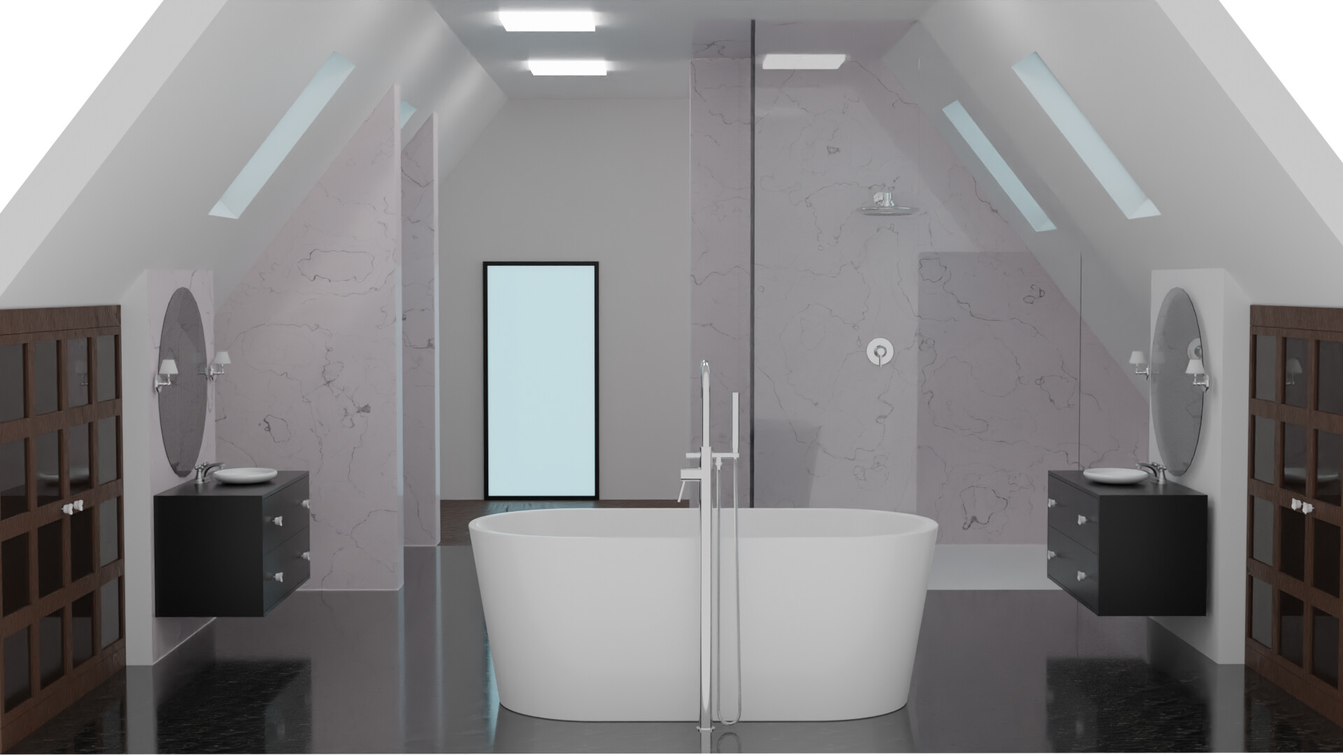 ArtStation - Bathroom Design concept