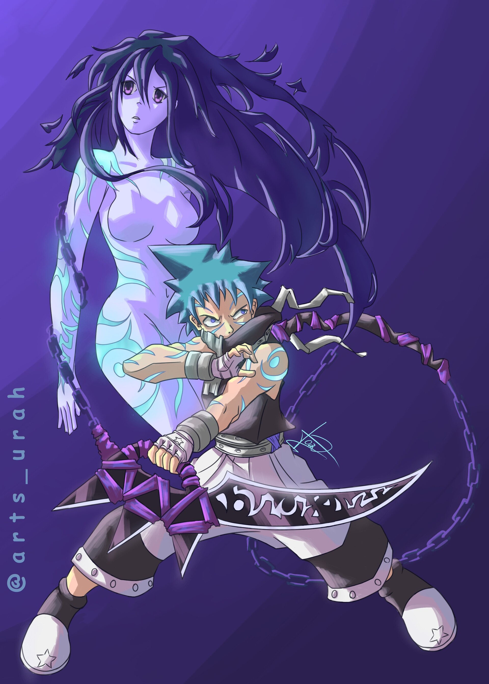 Crunchyroll Soul Eater Stream Black Star Soul Eater Wallpaper