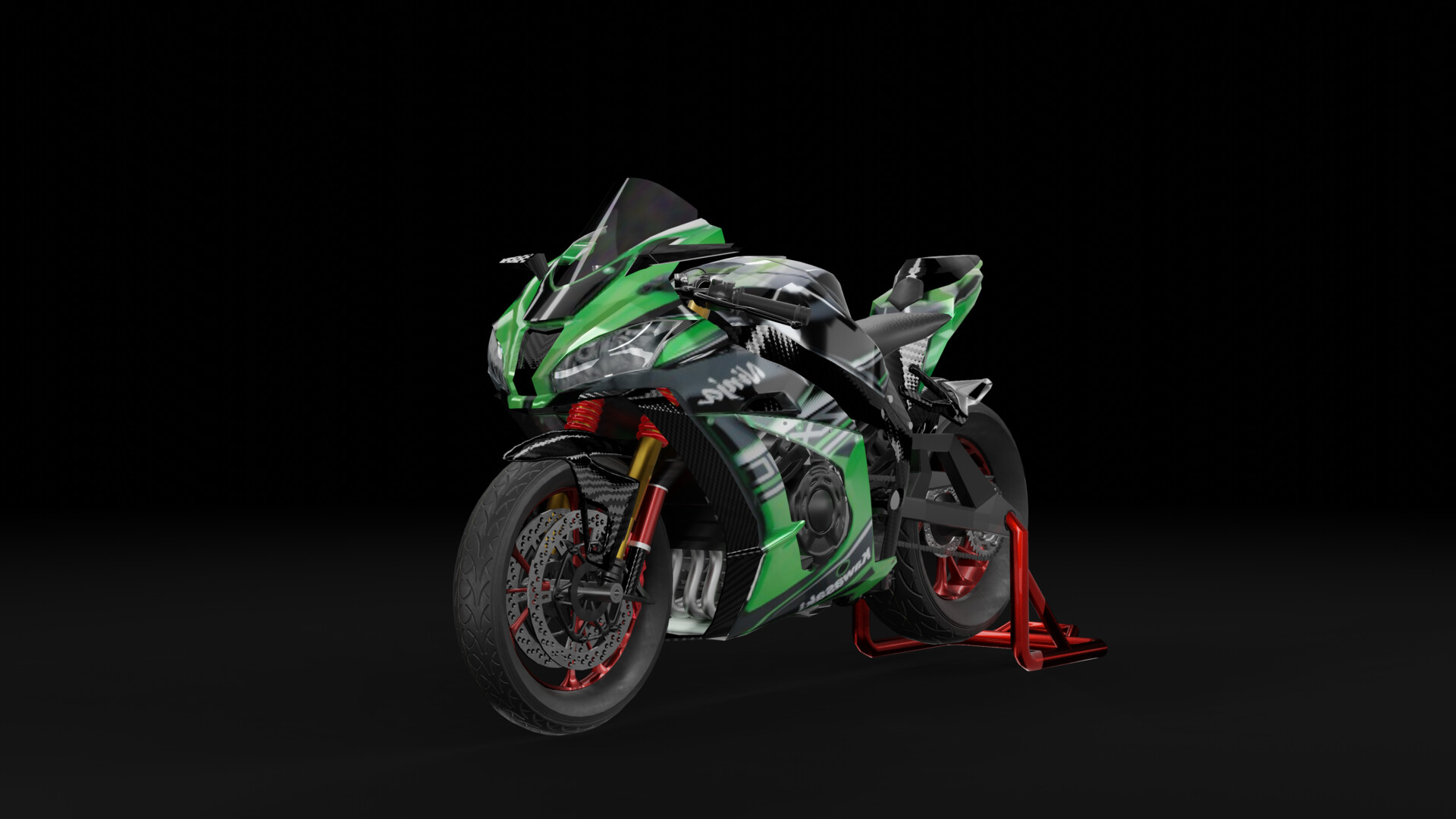 ArtStation - Kawasaki ZX10R