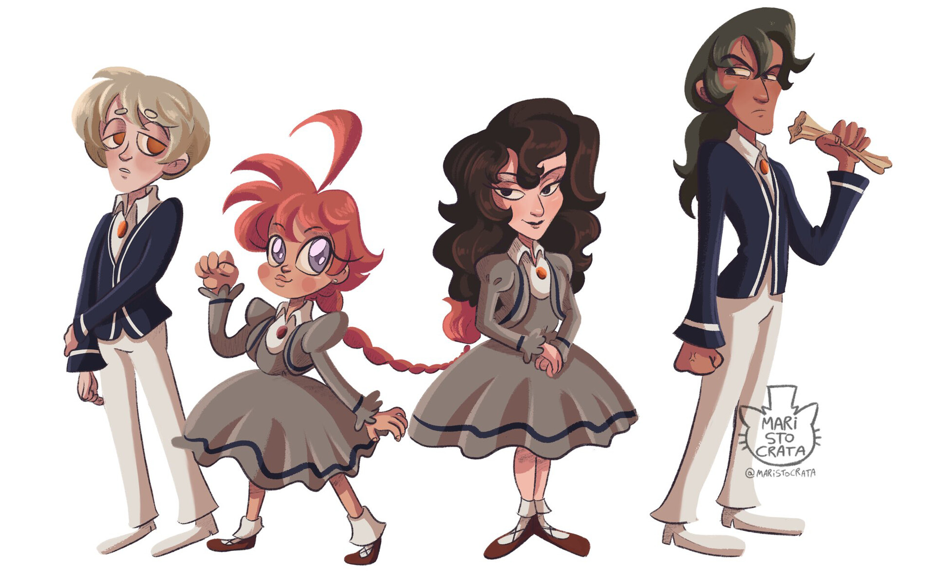 ArtStation Princess Tutu (Character Design study)