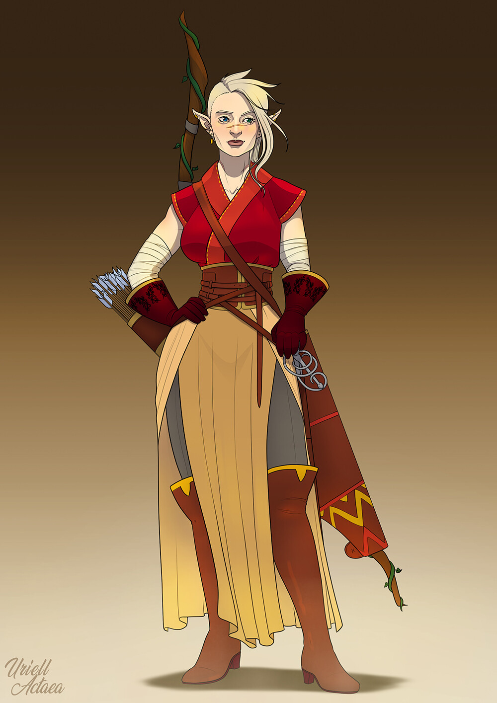 D&D Dress Up - Dwarf Cleric by Rengin Tümer — Kickstarter