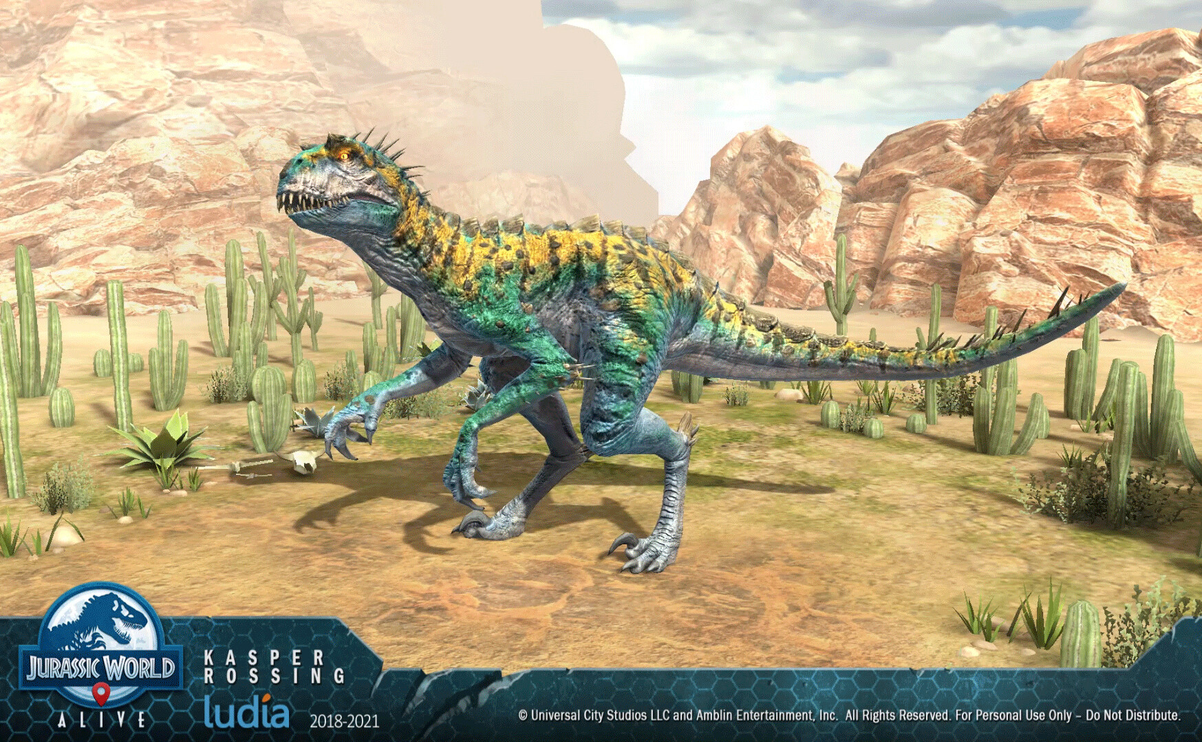 Kasper Rossing - Scorpius Rex/G2/G3 - Jurassic World Alive